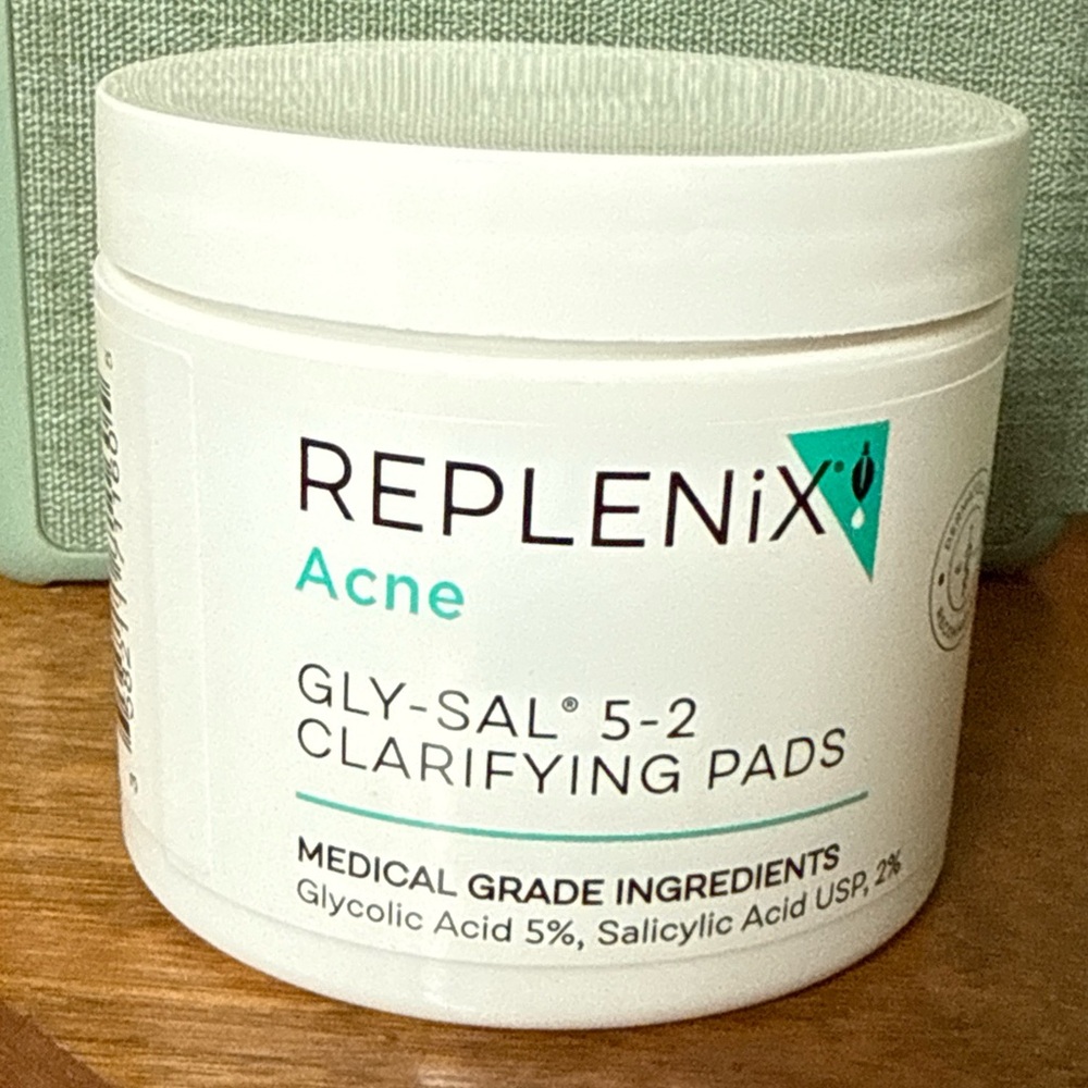 Replenix Acne Gly-Sal 10-2 Clarifying Pads - 60 Pads Skincare Beauty New, Sealed